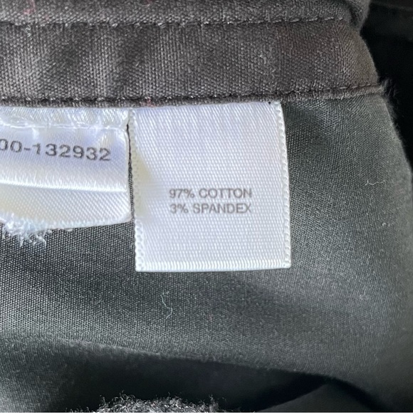 •Ann Taylor• Flat Front Black Dress Pants - Size 10 - Picture 7 of 9